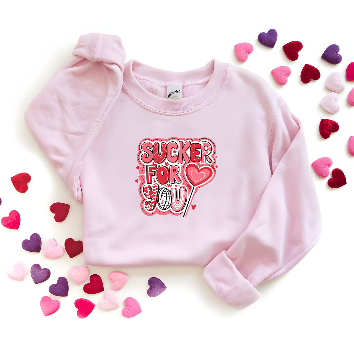 Woman’s Valentine’s Day Sweatshirt *Sucker For You*