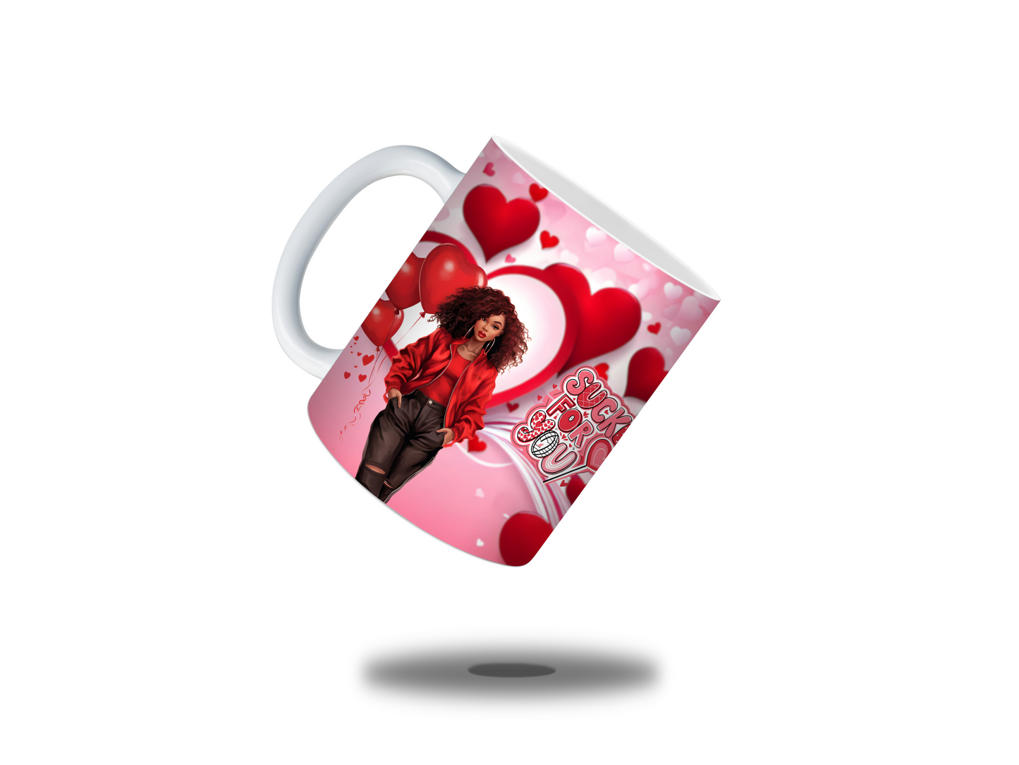 Valentines Day 11 oz mug * Sucka for you *